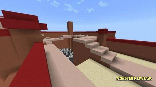 stumble guys map mcpe mods