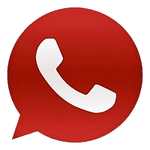 Icon Whatsapp Plus Rojo Mod APK 10.75