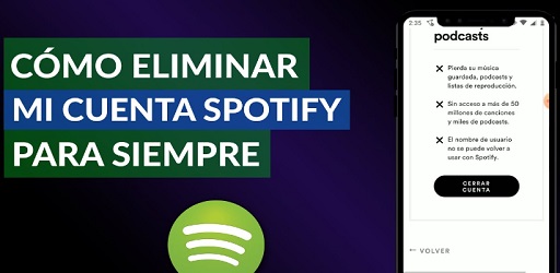 Cómo eliminar una cuenta de Spotify definitivamente
